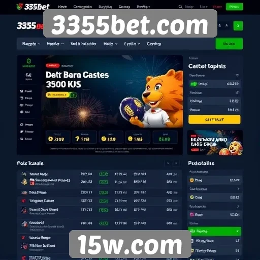Interface de usuário do 3355bet.com é amigável e acessível